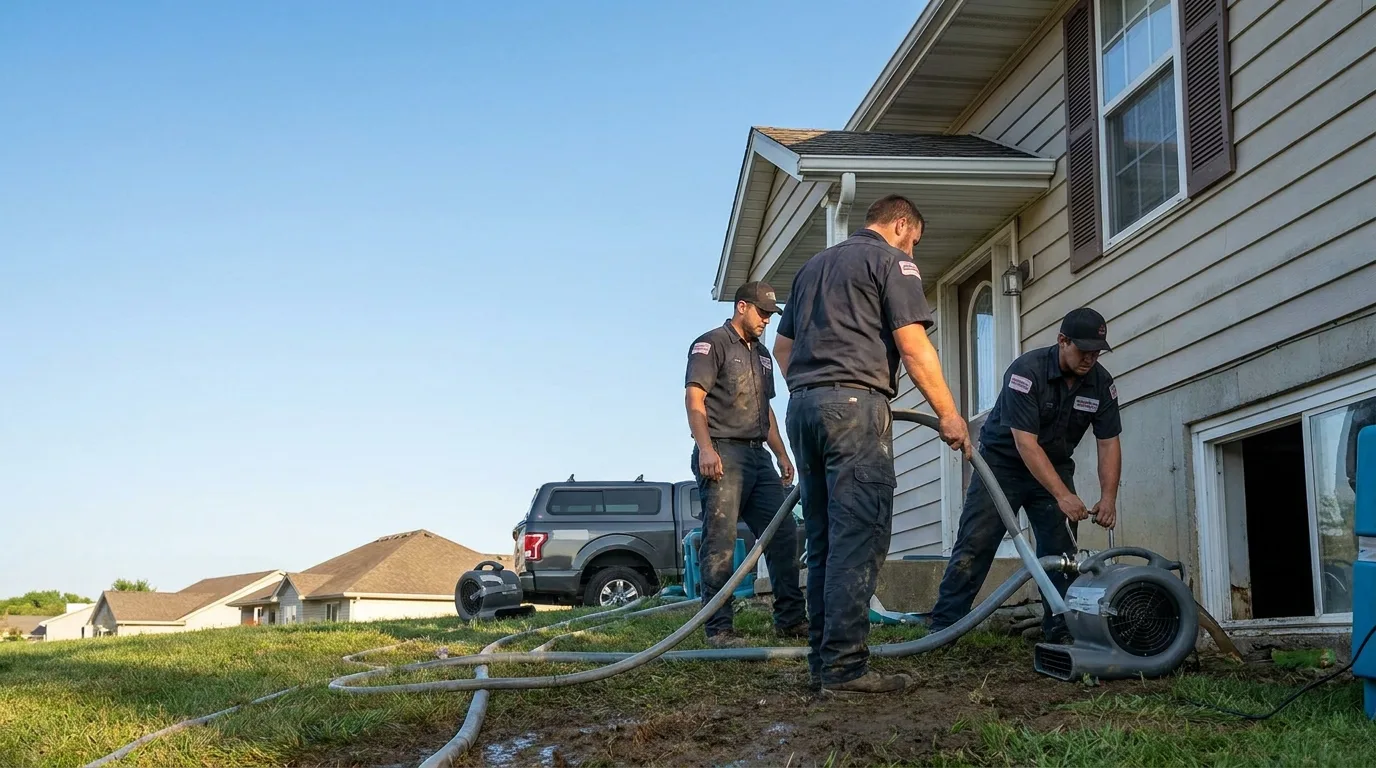 Water Removal in Pontotoc, TX near me